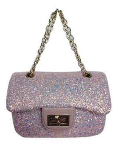 Pink Glitter Handbag