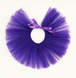 Pawpatu Handcrafted PurpleTulle Tutu with Adjustable Ribbon for Pets