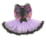 Pawpatu Purple Butterfly Costume Dress for Pets