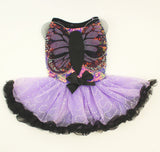 Pawpatu Purple Butterfly Costume Dress for Pets