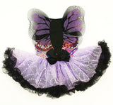 Pawpatu Purple Butterfly Costume Dress for Pets