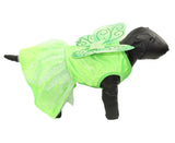 Pawpatu Green Fairy Costume Dress for Pets