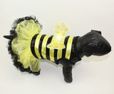 Pawpatu Yellow Bumble Bee Costume Petti Dress for Pets