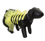 Pawpatu Yellow Bumble Bee Costume Petti Dress for Pets