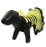 Pawpatu Yellow Bumble Bee Costume Petti Dress for Pets