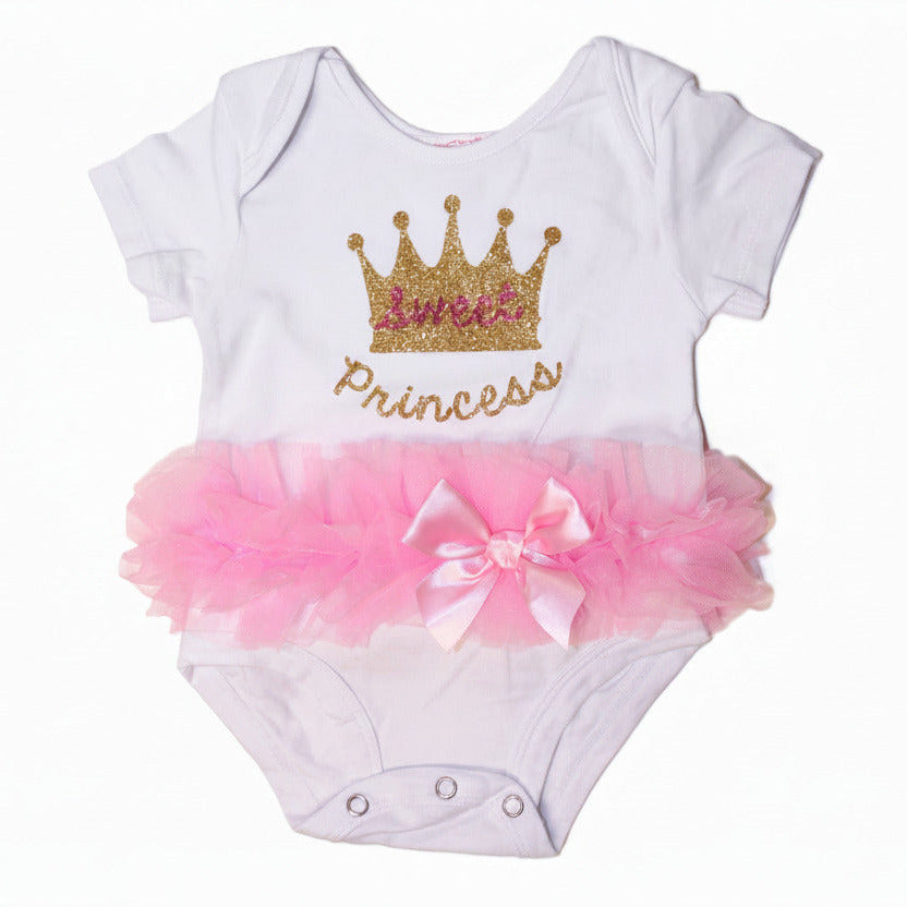 Popatu Baby Tutu Bodysuit Sweet Princess