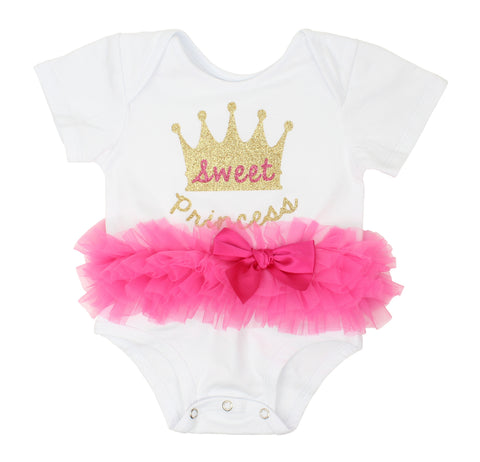 Popatu Baby Tutu Bodysuit Sweet Princess - Popatu