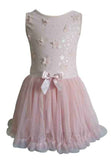 Little Girl's Peach Tutu Dress