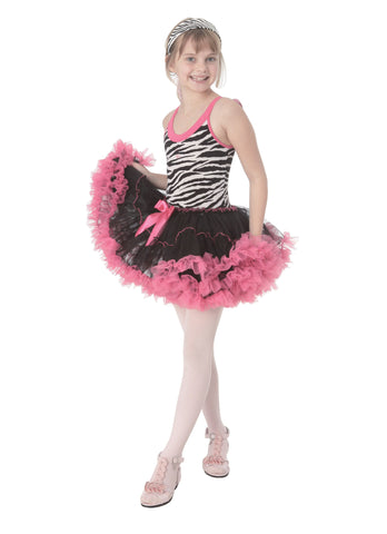 pink zebra tutu dress Zebra Hot Pink Petti Dress