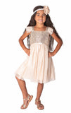 Popatu Baby Girls & Little Girls Ivory Sequin Tulle Dress - Popatu