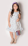 Popatu Baby Girl's & Little Girl's Ruffled Floral Dress