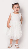 Popatu Little Girl's 3D Flower Girl Dress