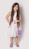 Popatu Little Girl's 3D Flower Girl Dress