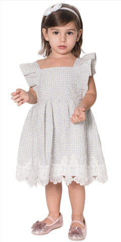 Popatu Little Girl's Mini Check Dress