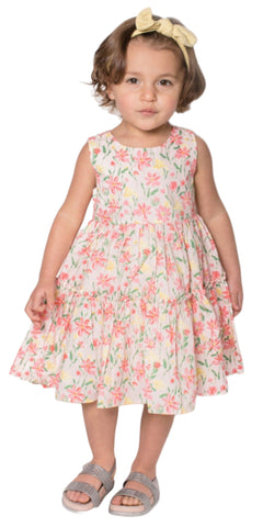 Baby Girl's & Little Girl's Pink Floral Dress