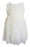 Little Girl's 3D Flower Petal Dress