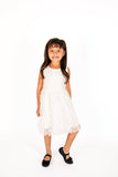 Little Girl's 3D Flower Petal Dress
