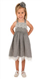 Baby Girl's and Little Girl's Lace Black Dress