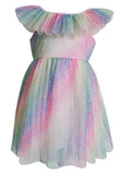 Baby Girls Rainbow Tulle Dress
