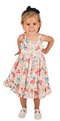 Baby Girl's Pink Floral Dress