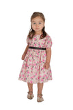 Baby Girl's Pink Floral Cotton Dress