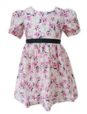 Baby Girl's Pink Floral Cotton Dress