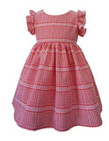 Baby Girl's Red Check Dress