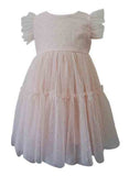 Baby Girl's Light Peach Fluttery Tulle Dress