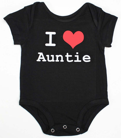 I Love Auntie Baby Bodysuit