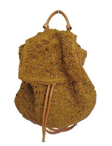 Popatu Straw Backpack