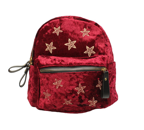 Popatu Red Stars Mini Backpack