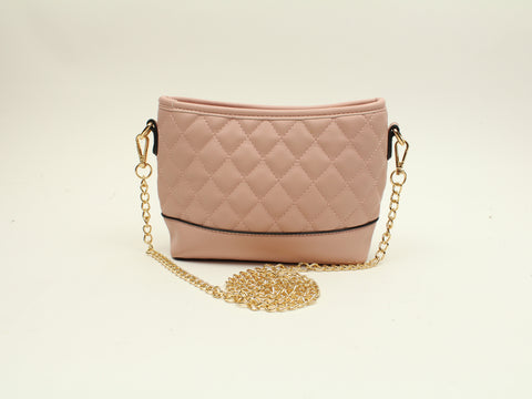 Floral Shiny Quilted Purse - Pink – doe a dear