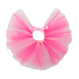 Pawpatu Handcrafted Pink/Hp Tulle Tutu with Adjustable Ribbon for Pets