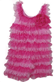 Baby Girl's All Ruffle Romper