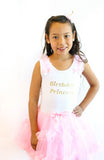 Popatu Little Girls Birthday Princess Ruffle Dress - Popatu