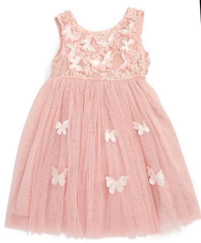Popatu Baby Butterfly Tulle Dress (24 Months ONLY)