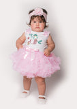 Popatu Baby Girl's & Little Girl's Mermaid Ruffle Dress