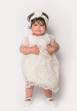 Baby Girls and Little Girls Elegant Lace Organza Dress