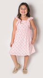 Popatu Baby Girl's & Little Girl's Pink Cherries Dress