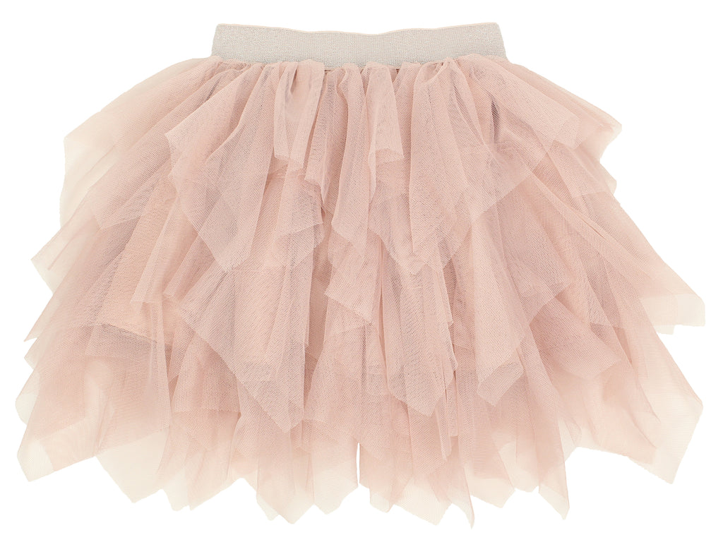 Little Girls Handkerchief Tulle Skirt