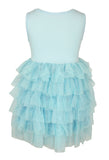 Popatu Blue Sequin Dress - Popatu