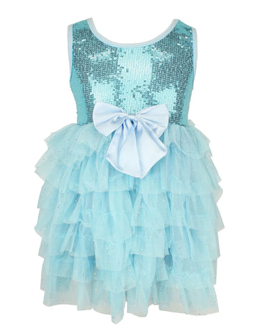 Popatu Blue Sequin Dress, 3 Popatu Blue Sequin Dress, 3