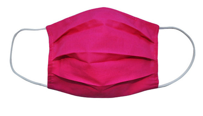 Hotpink Fabric Face Mask (Adult/Child Sizes) - Popatu pageant and easter petti dress