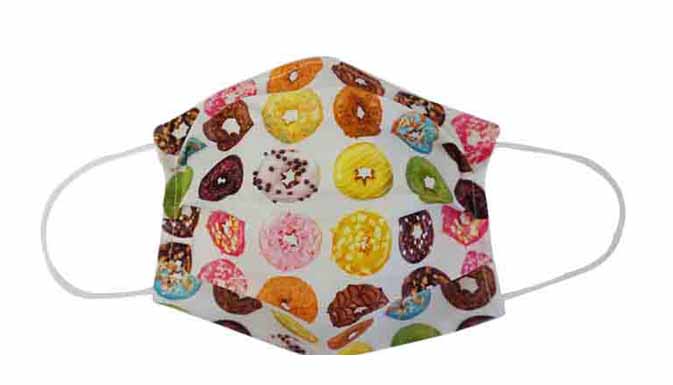 Donuts Fabric Face Mask (Adult/Child)