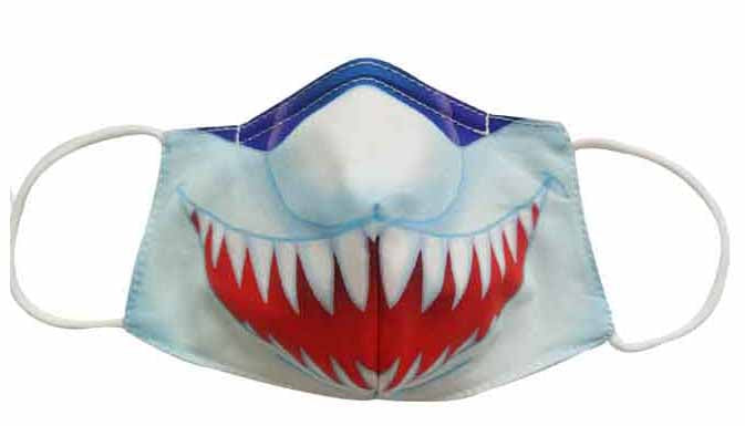 Monster Mouth Fabric Face Mask (Adult/Child)
