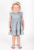 Popatu Baby Girls Floral Pinafore Dress