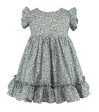 Popatu Baby Girls Floral Pinafore Dress