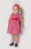 Popatu Little Girl's Sleeveless Plaid Dress