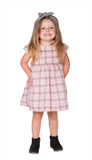 Popatu Baby & Little Girl's Pink Plaid Dress