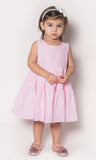 Popatu Baby Girl's & Little Girl's Pink Checkered Dress